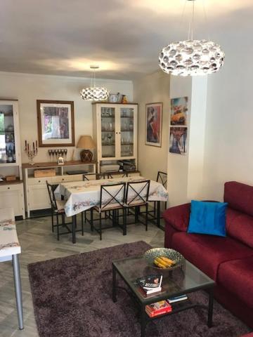 Hacienda Nagueles 1, 2 Bed 2 Bath, Large Terrace 400M From Beach 马尔韦利亚 外观 照片